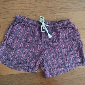 Printed women’s Kavu shorts